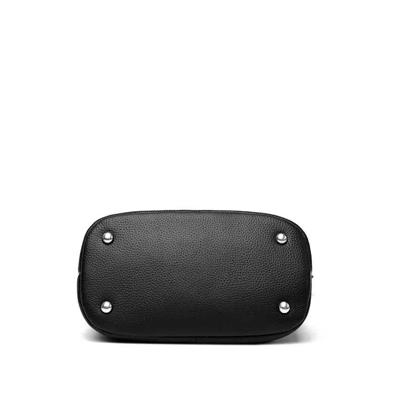 Schoudertas & Crossbody Bag β Zwart | Dames Handtas met Brede Band