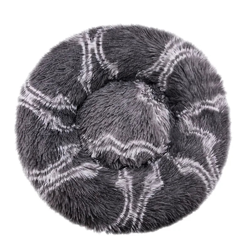 Donut Huisdiermand – Fluffy Kattenmand & Hondenmand met Anti-Stress Effect