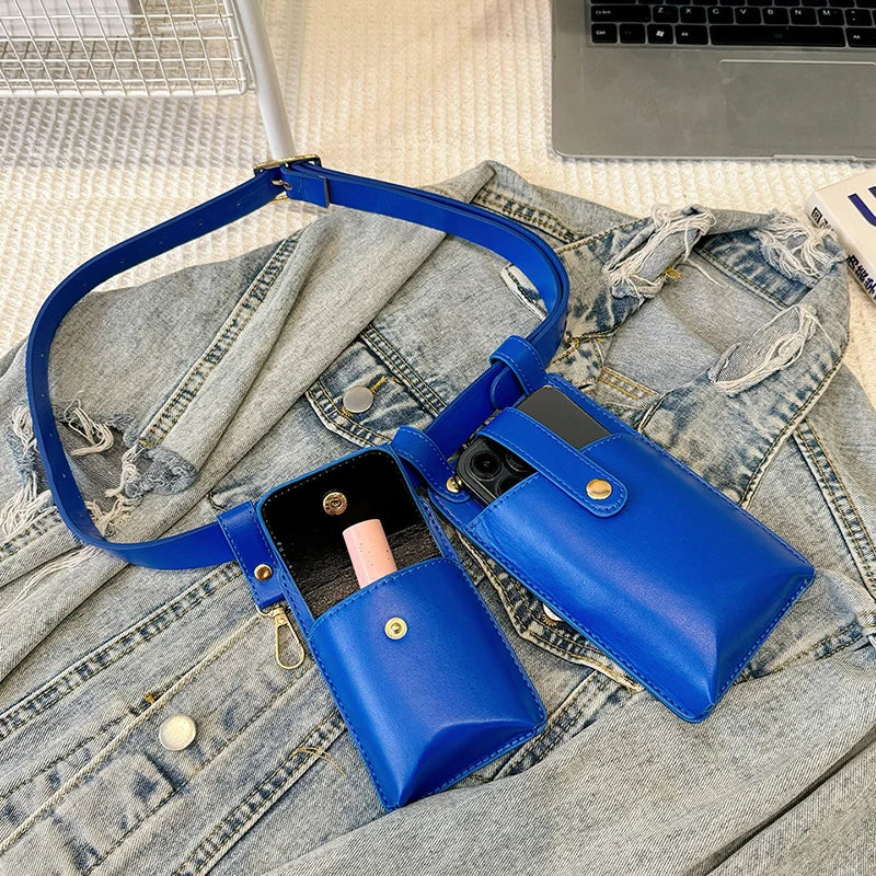 Mini Telefoontasje met Portemonnee – Crossbody – Trendy & Compact