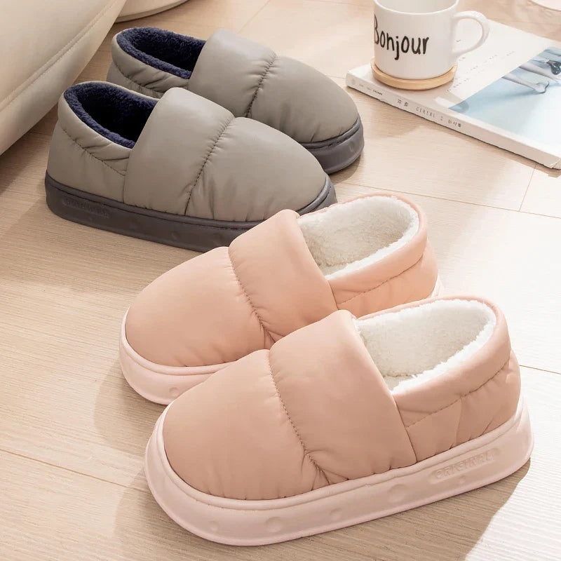 Unisex Winterpantoffels – Warme en Comfortabele Huisschoenen met Antislip Zool