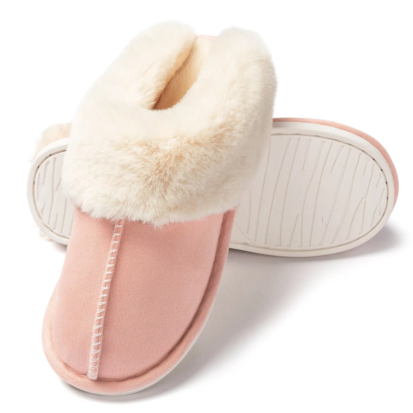 Dames Pantoffels met Bontvoering – Warme en Comfortabele Winter Slippers