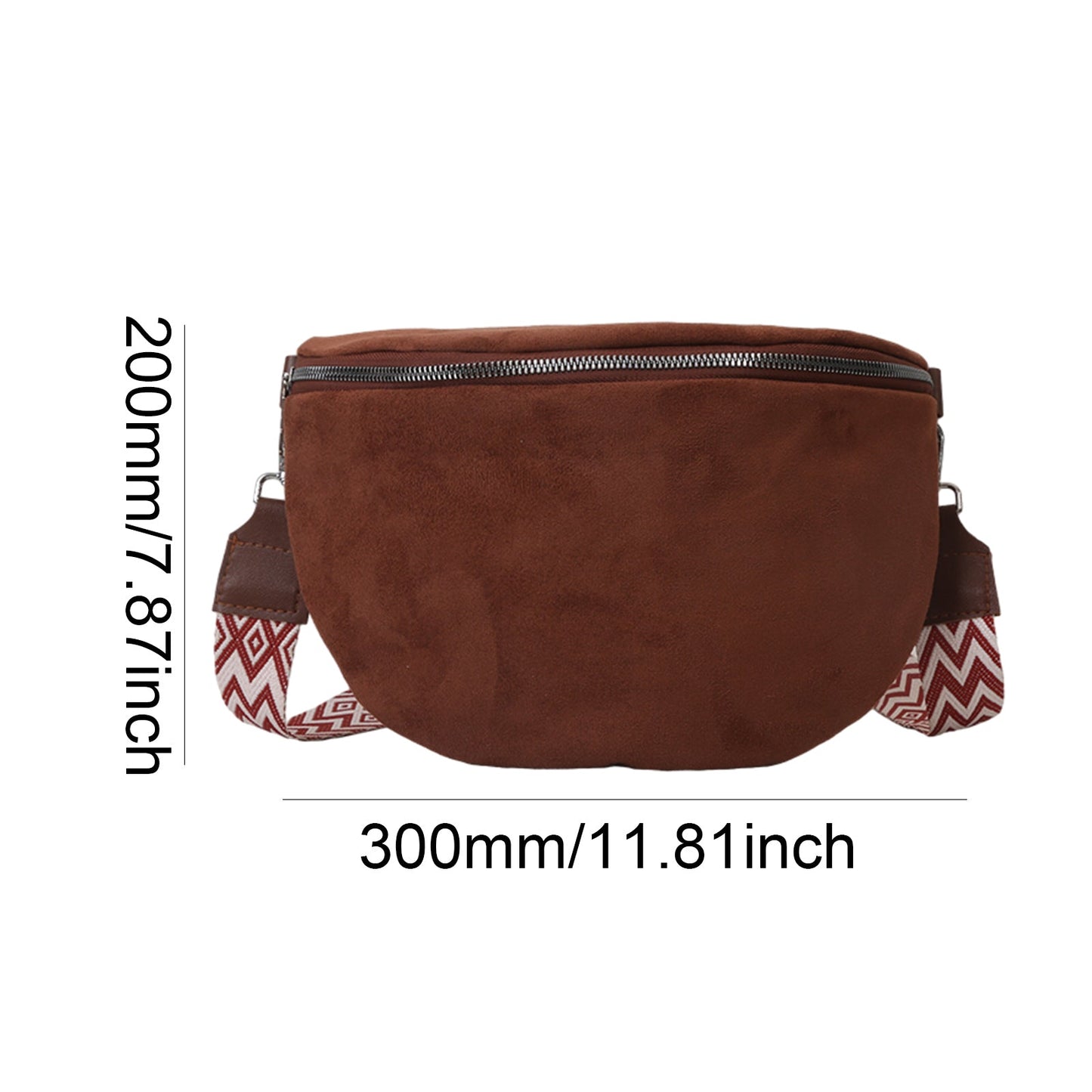 Minimalistische Suède Heuptas – Stijlvol & Comfortabel