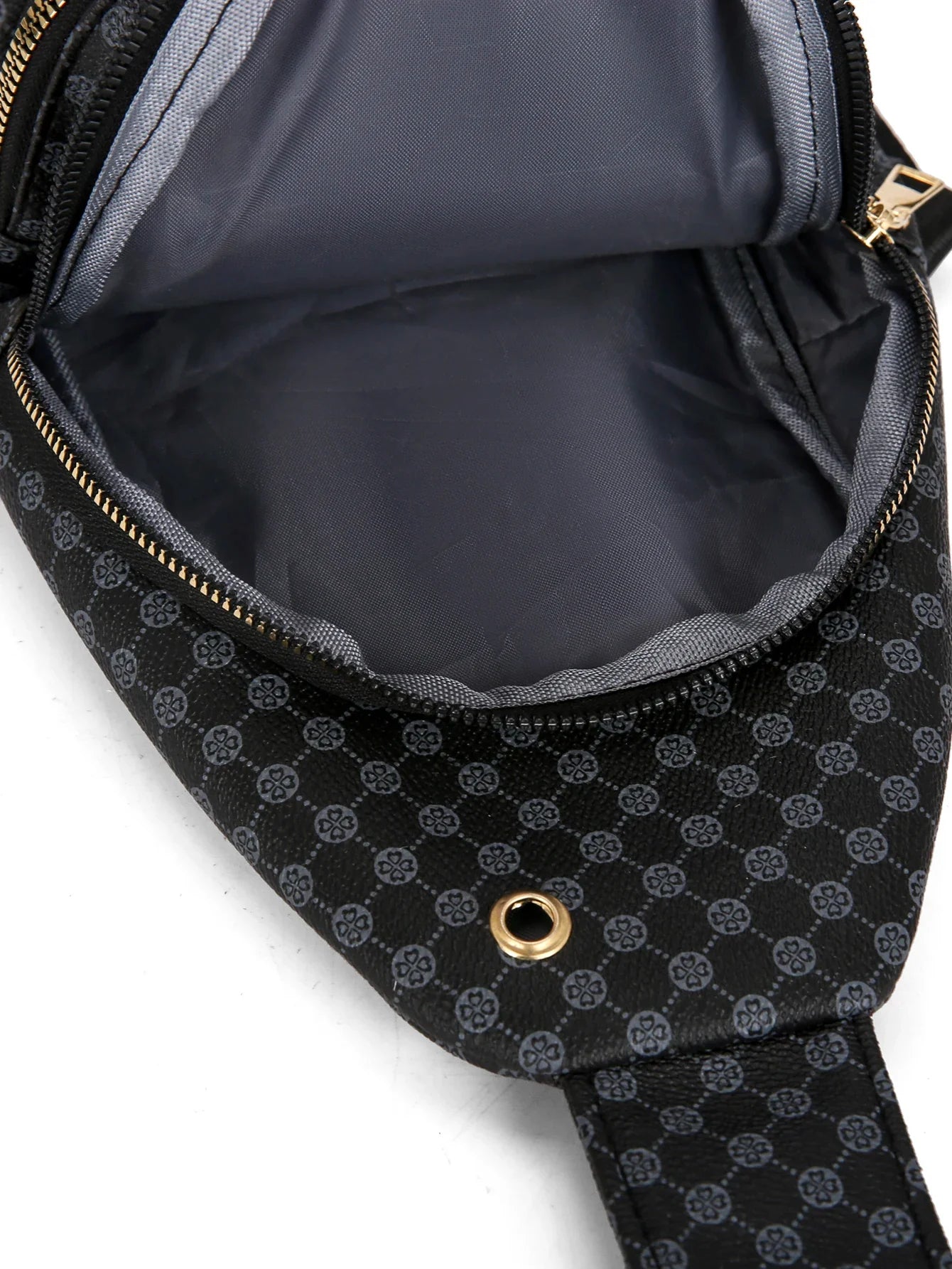 Luxe Ruitpatroon Crossbody Heuptas – Stijlvol & Praktisch