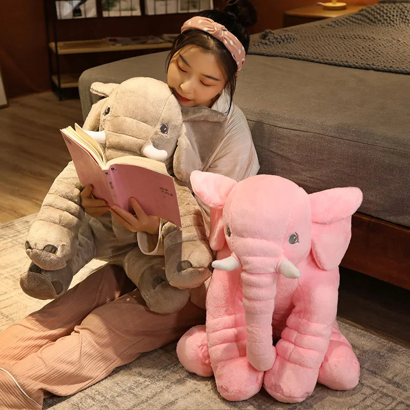 Pluche Olifant Knuffel – Zacht, Veilig & Betoverend
