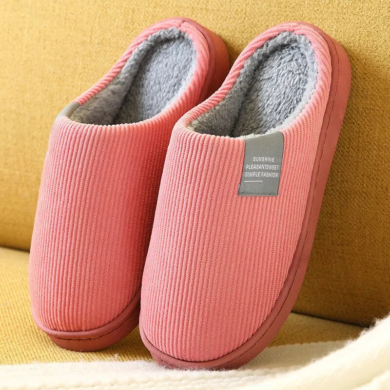 Unisex Warme Pantoffels – Comfortabele & Antislip Huisschoenen voor Winterdagen
