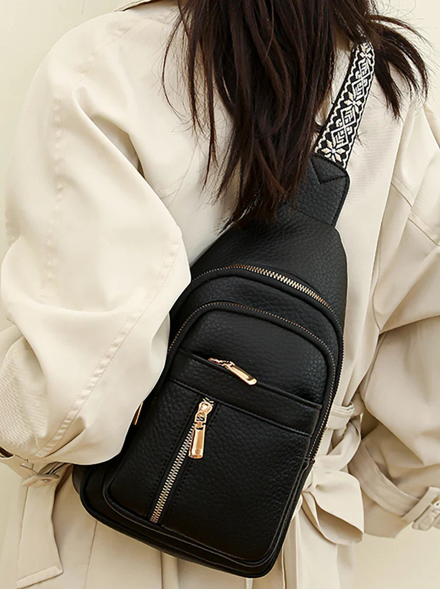 Trendy Crossbody Sling Bag – Praktische Schoudertas met Verstelbare Band