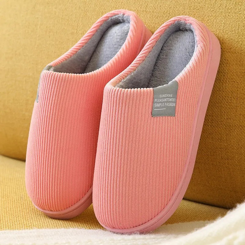 Unisex Warme Pantoffels – Comfortabele & Antislip Huisschoenen voor Winterdagen