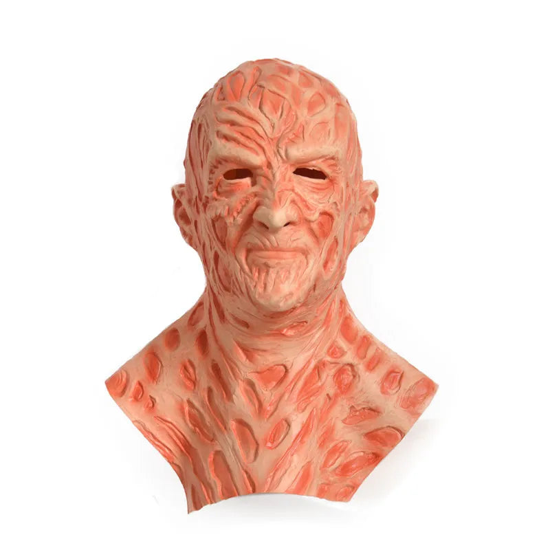 Freddy Krueger Masker – Realistisch Horror Masker met Handaccessoires