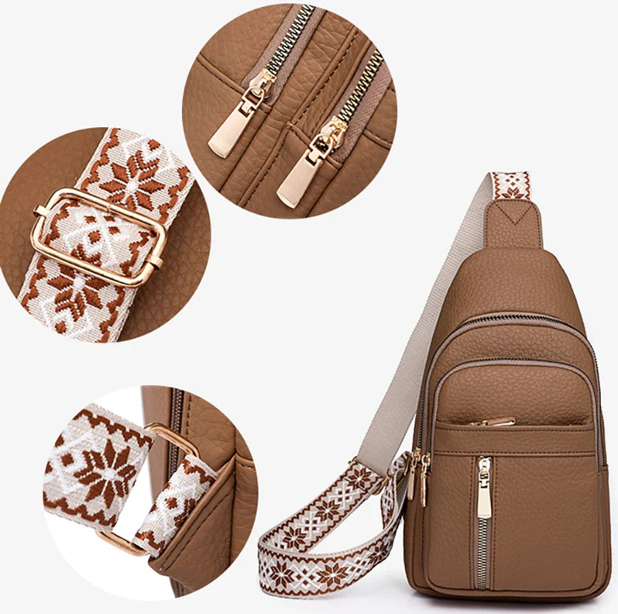 Trendy Crossbody Sling Bag – Praktische Schoudertas met Verstelbare Band