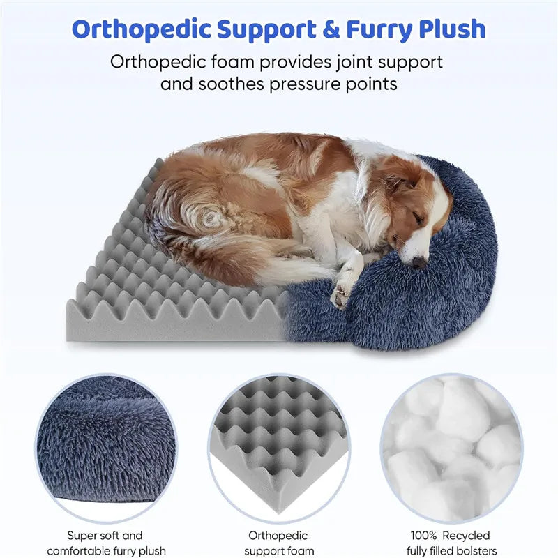 Orthopedisch Hondenbed – Luxe Comfort Mand voor Honden & Katten