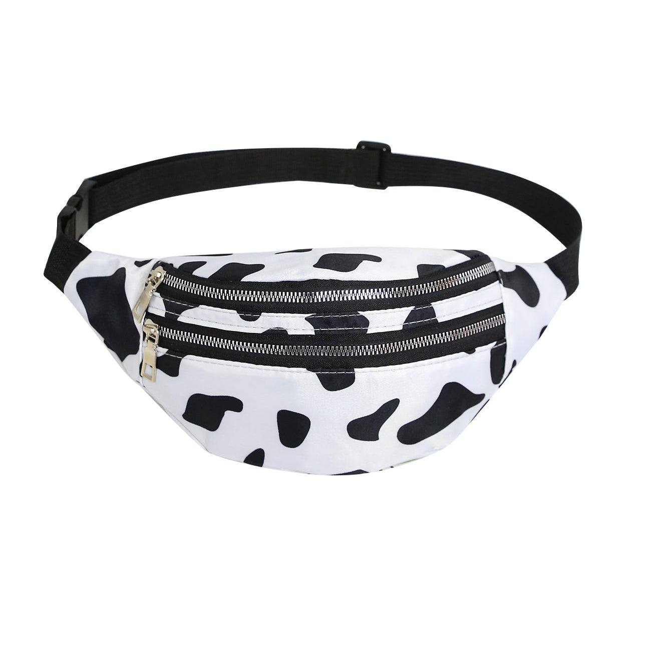 Stijlvolle Crossbody Heuptas met Koeienprint – Trendy & Praktisch