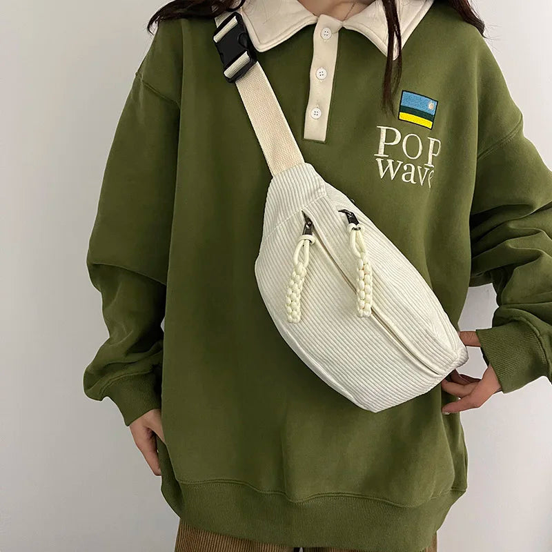 Beige Crossbody Tas – Stijlvol, Praktisch & Comfortabel