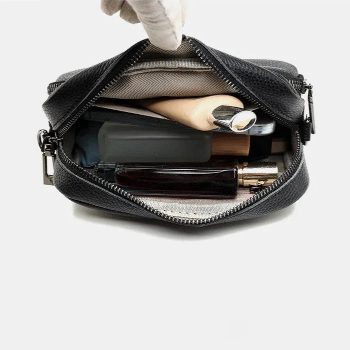Trendy Schoudertas met Breed Band & Mini Etui – Stijlvol & Praktisch voor Dagelijks Gebruik