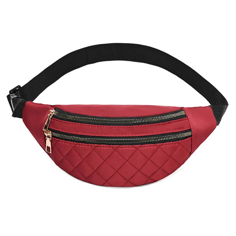 Trendy Quilted Heuptas – Stijlvolle Crossbody Tas voor Elke Dag