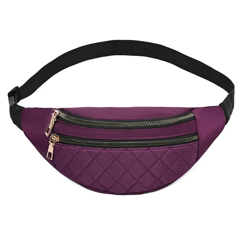 Trendy Quilted Heuptas – Stijlvolle Crossbody Tas voor Elke Dag