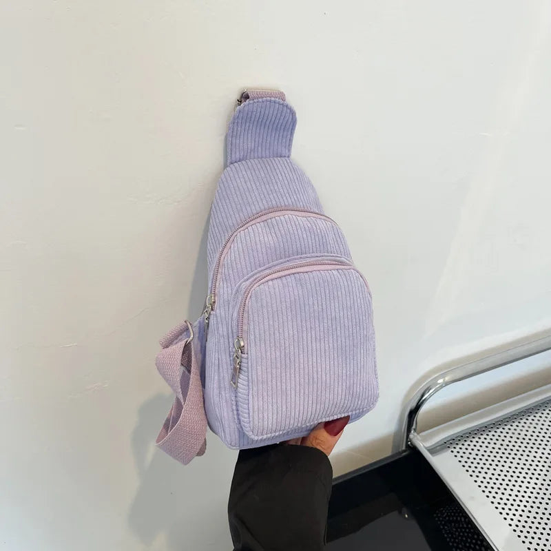 Teddy Heuptas โ Zachte Pluche Crossbody Tas voor Dames