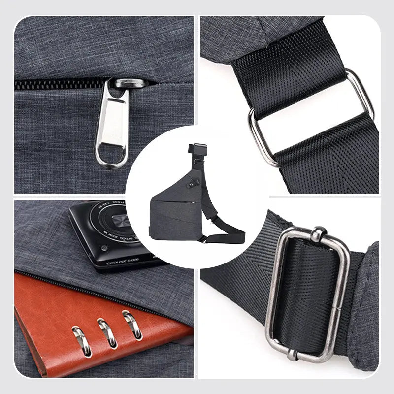 Anti-Diefstal Schoudertas – Compact & Veilig