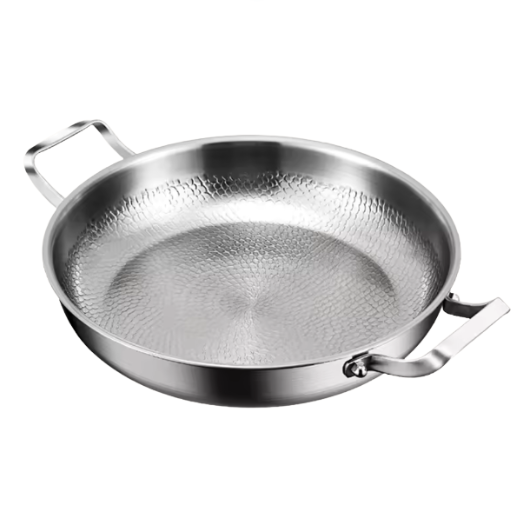 Titanium Sautépan 28 cm met Dubbele Handgrepen – Gezond & Duurzaam Kookgerei