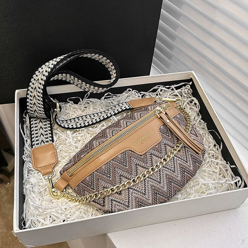 Bohemian Patchwork Crossbody Tas – Stijlvol & Uniek