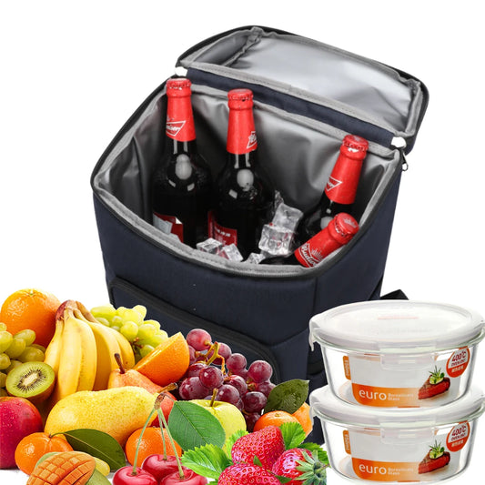 Koelrugzak 30L – Isolerende Picknick Backpack voor Eten & Drank