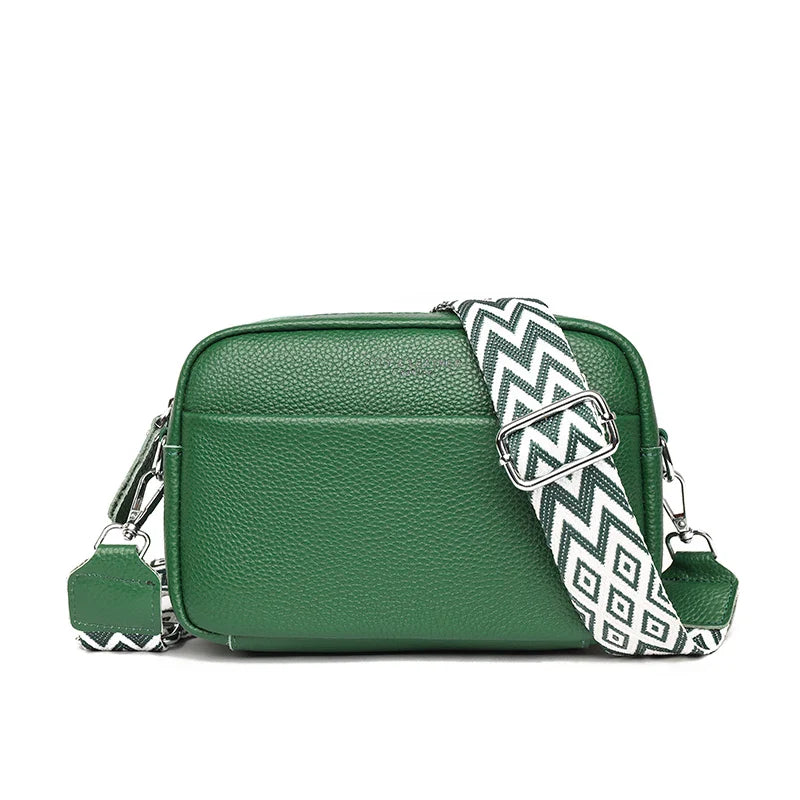 Crossbody Tas van Echt Leer – 22×15×8 cm | Hoogwaardige Dames Schoudertas