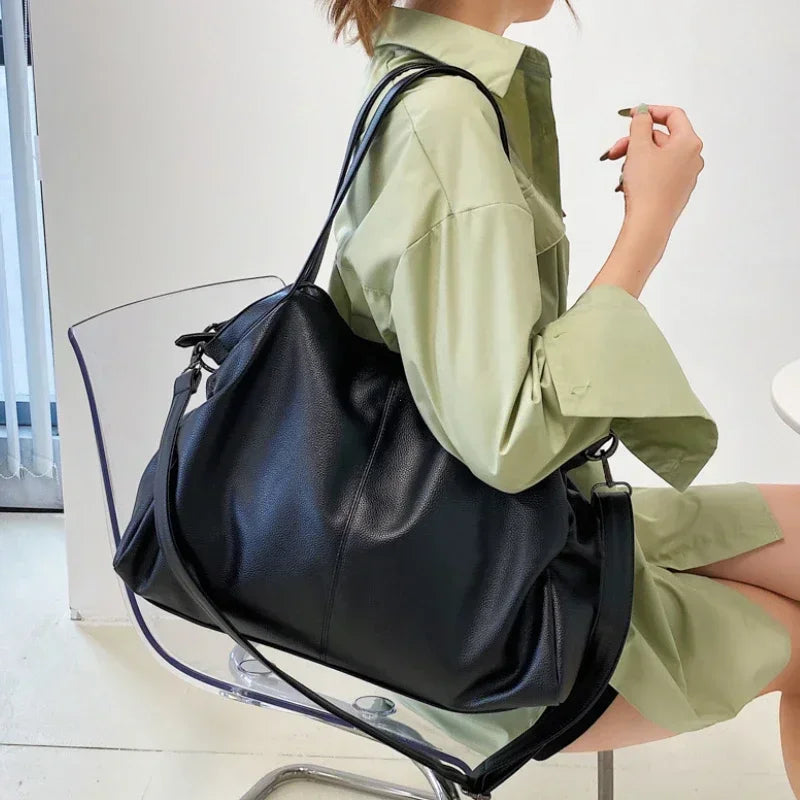 Dames Shopper Handtas β Ruime Schoudertas met Luxe Afwerking