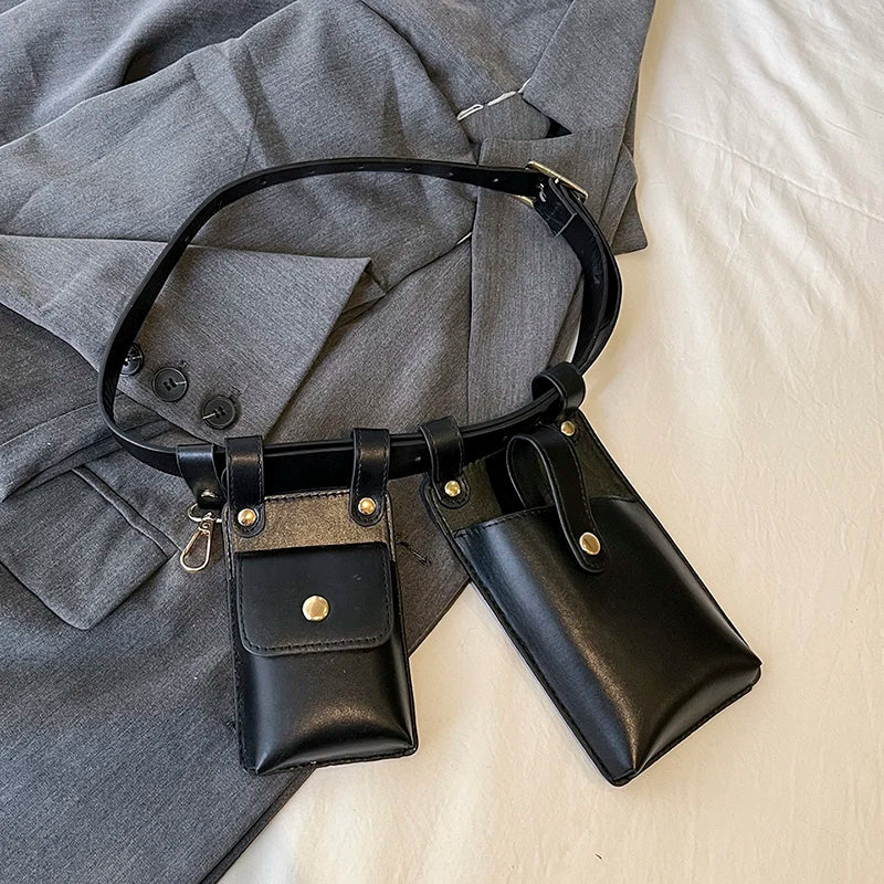 Mini Telefoontasje met Portemonnee – Crossbody – Trendy & Compact