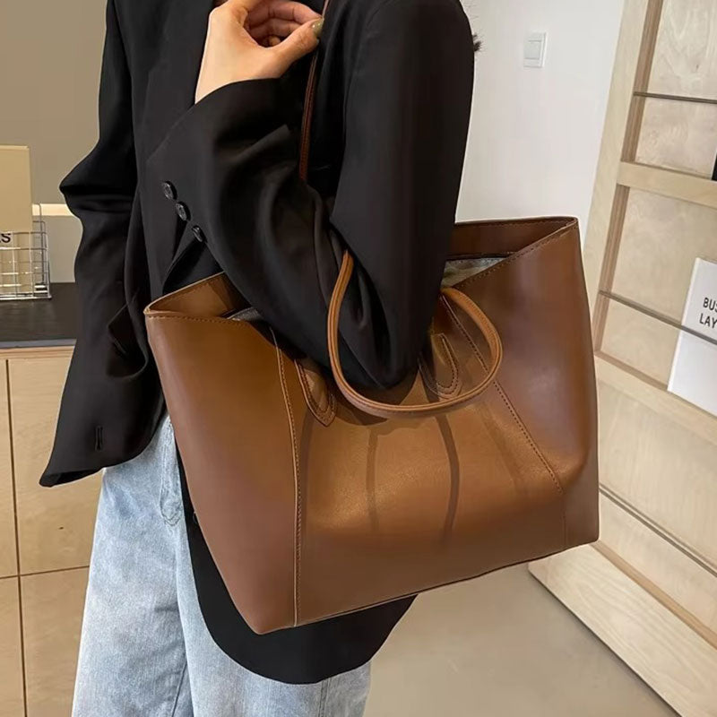 Shopper Leren Look – Elegant, Ruim & Duurzaam