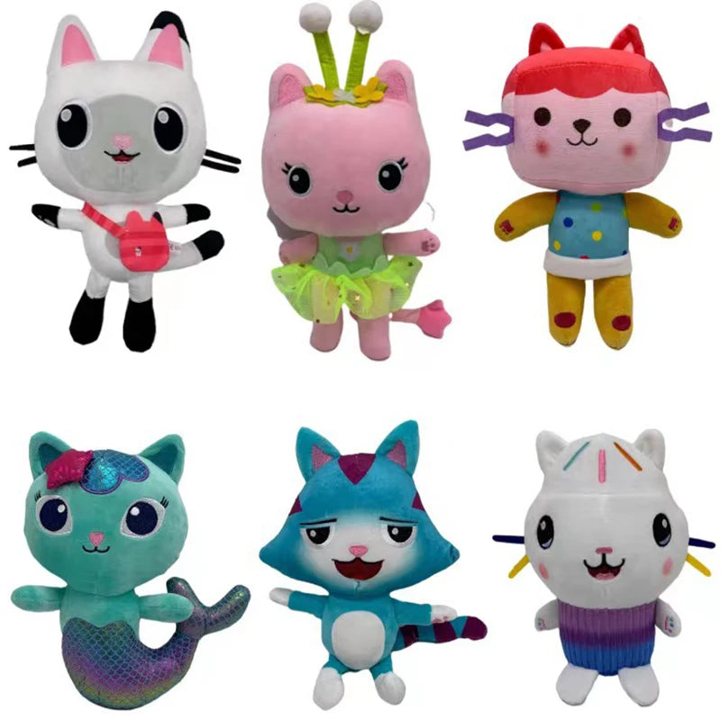 Gabby’s Dollhouse Knuffel – Zachte Pluche Pop | Cartoon Speelgoed voor Kinderen