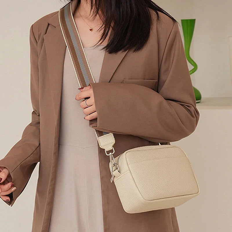 Elegante Schoudertas in Beige – Compact, Stijlvol & Praktisch voor Elke Dag