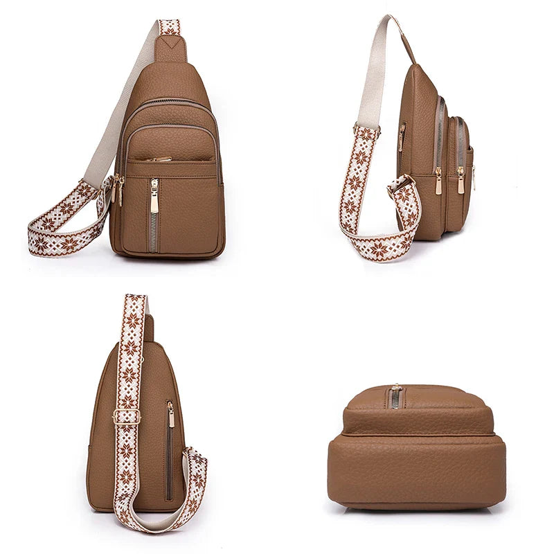 Trendy Crossbody Sling Bag – Praktische Schoudertas met Verstelbare Band