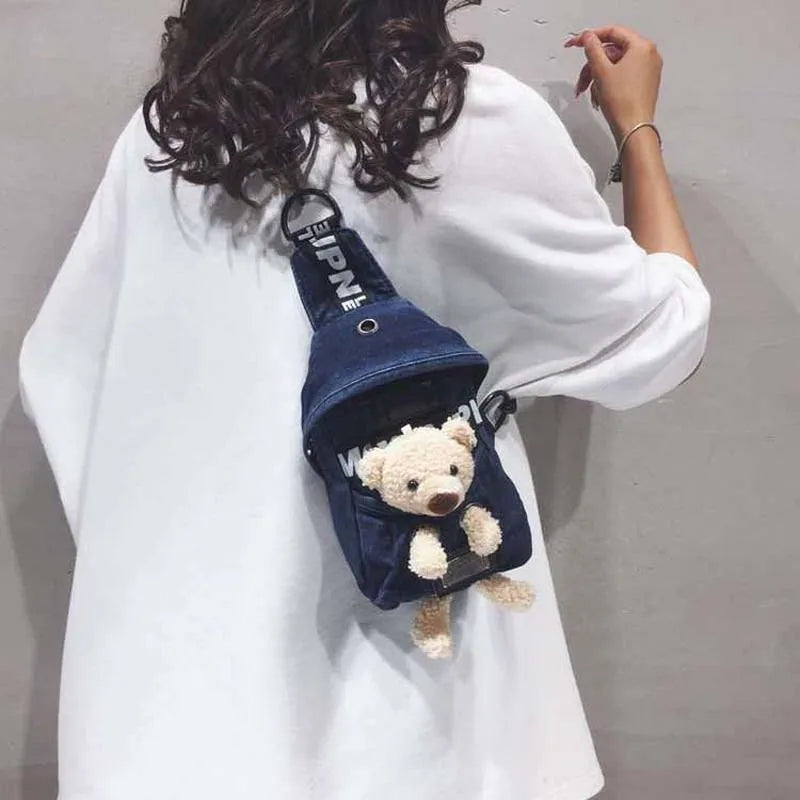 Teddy Mini Crossbody Tas – Schattig & Praktisch