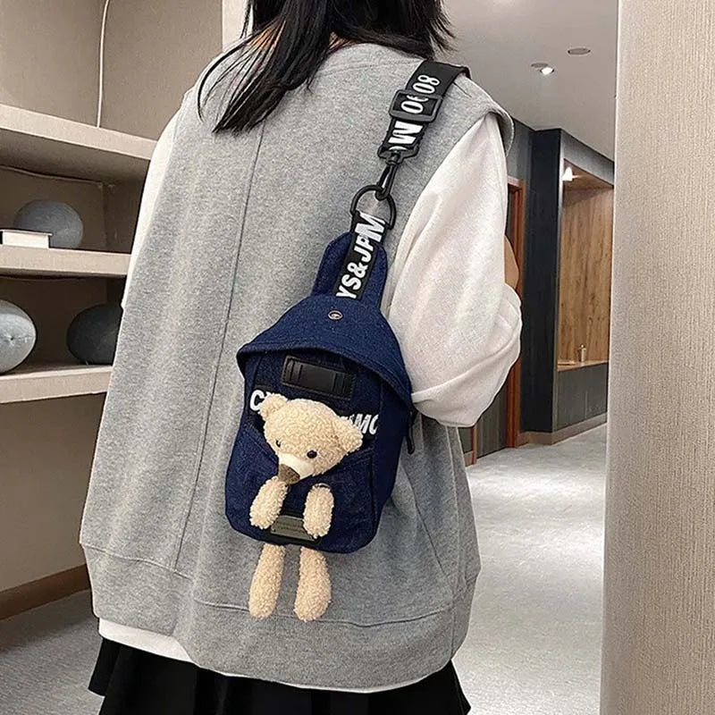 Teddy Mini Crossbody Tas – Schattig & Praktisch