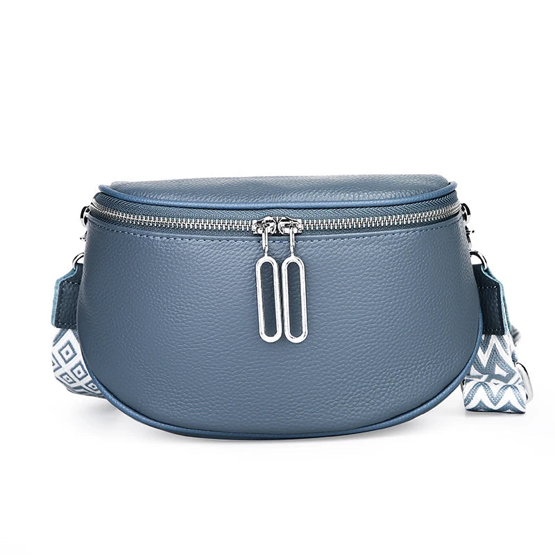 Elegante Crossbody Heuptas – Luxe Schoudertas met Unieke Band