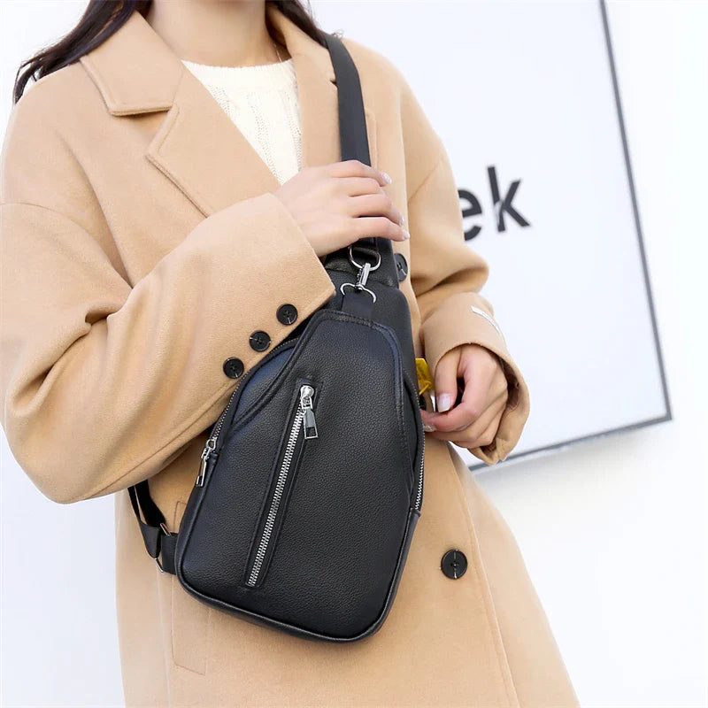 Moderne Crossbody Sling Bag – Minimalistische Schoudertas met Slim Design