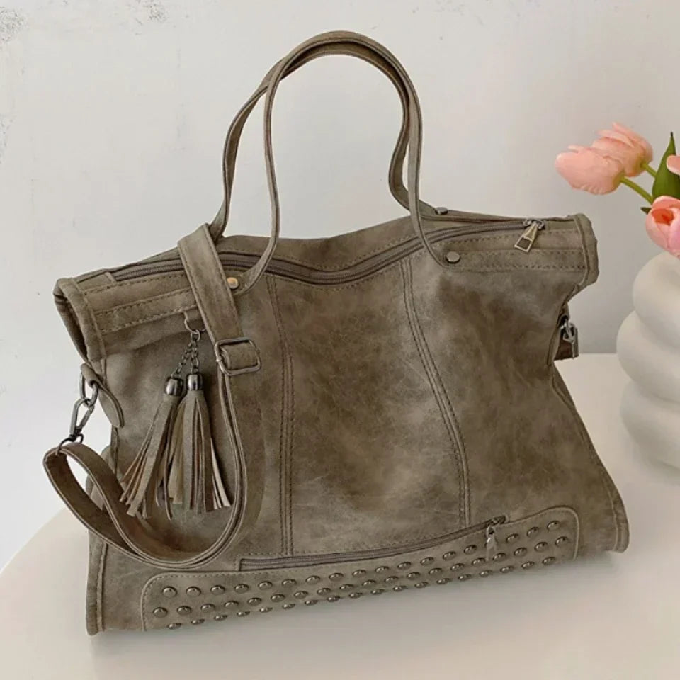 Dames Handtas Shopper β Grote Schoudertas van Hoogwaardig Kunstleer