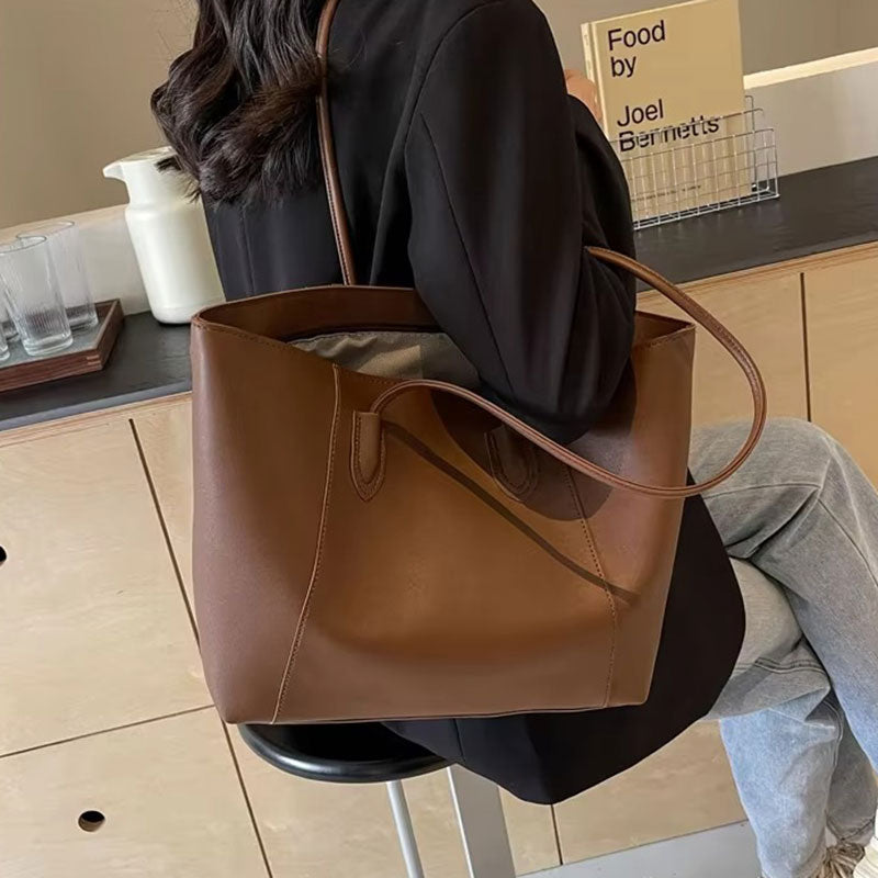 Shopper Leren Look – Elegant, Ruim & Duurzaam