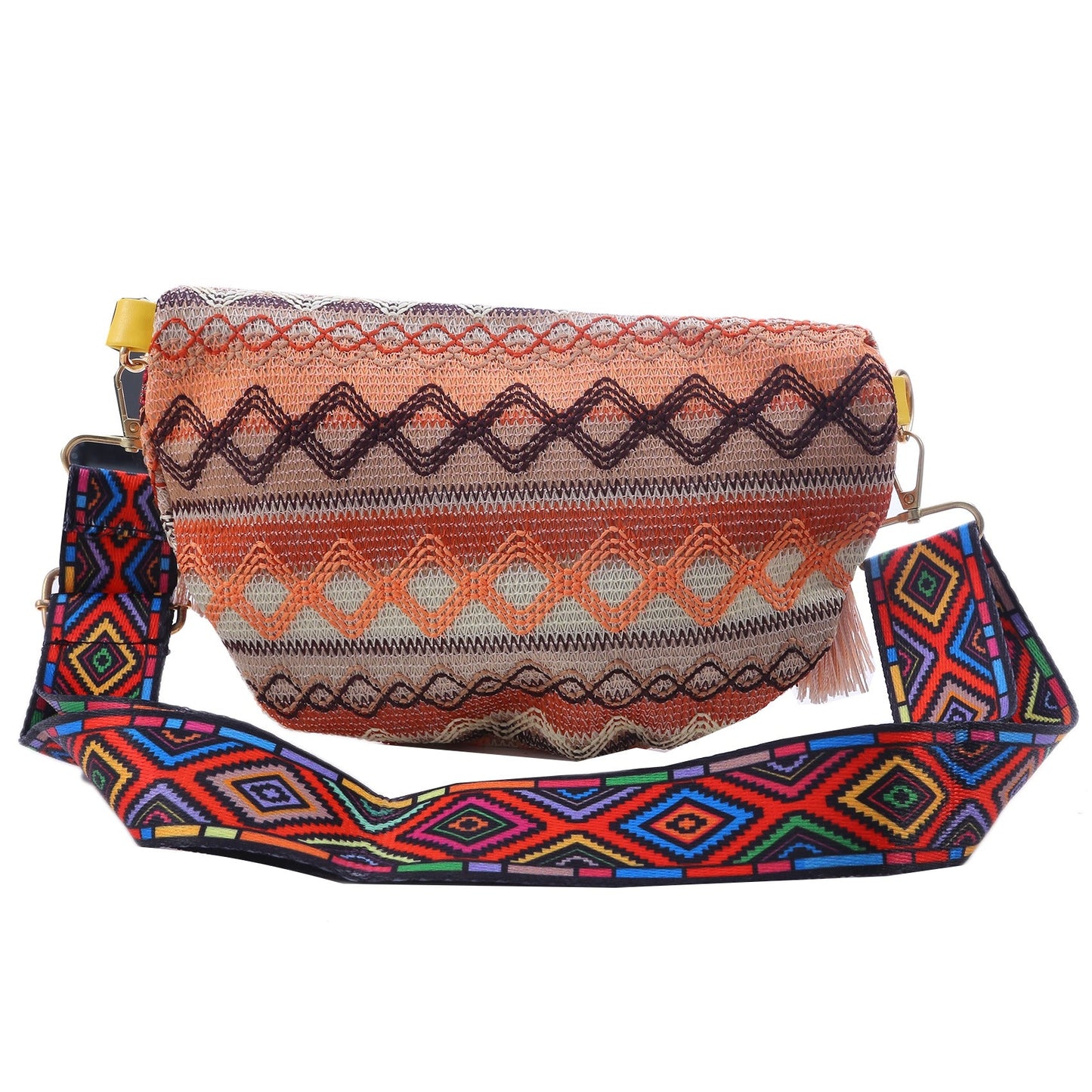 Bohemian Crossbody Tas – Kleurrijk, Uniek & Comfortabel