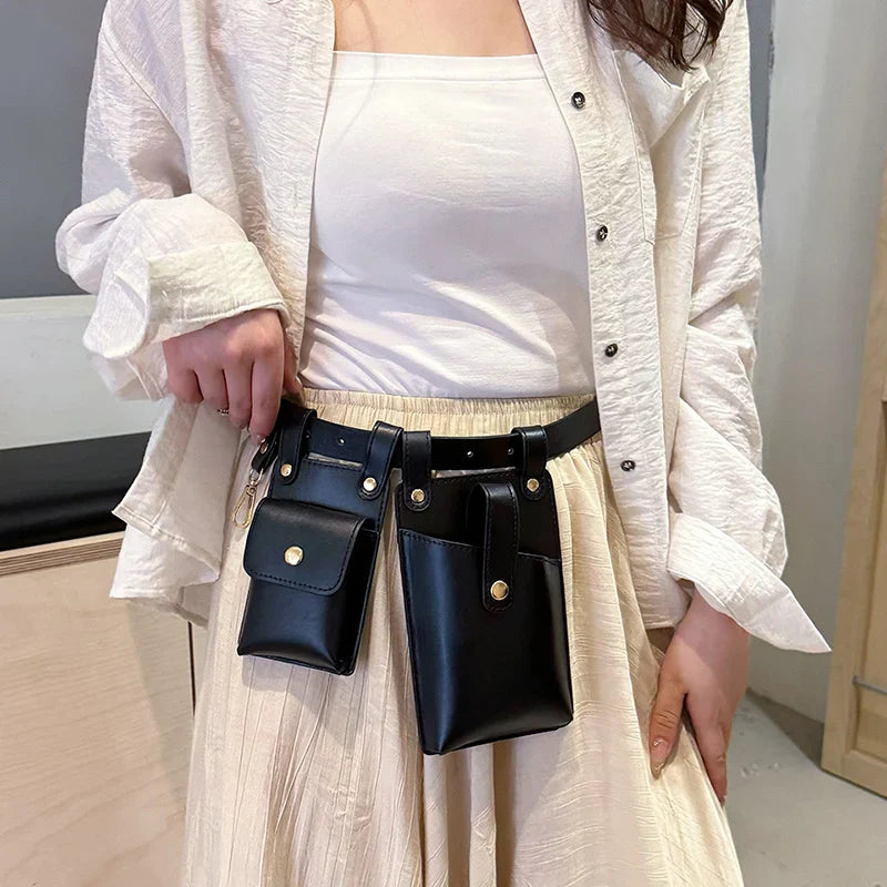 Mini Telefoontasje met Portemonnee – Crossbody – Trendy & Compact