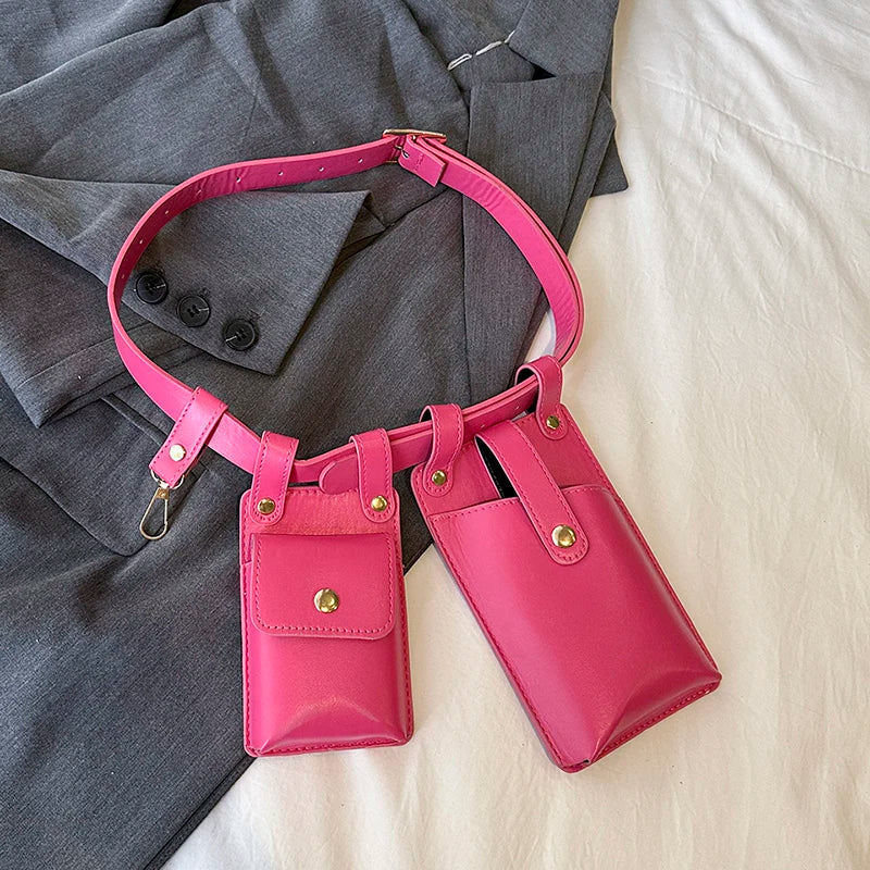 Mini Telefoontasje met Portemonnee – Crossbody – Trendy & Compact