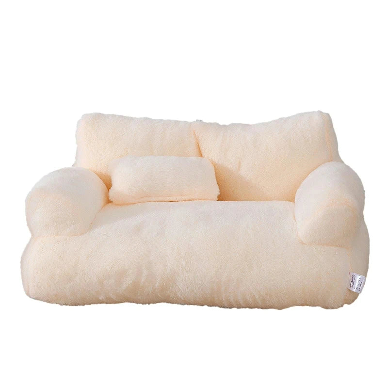 Sofa Hondenmand & Kattenmand – Zachte Fluffy Huisdierbank