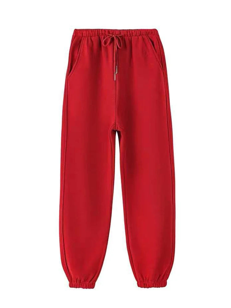 Warme Fleece Joggingbroek – Comfortabele Dames Trainingsbroek met Voering