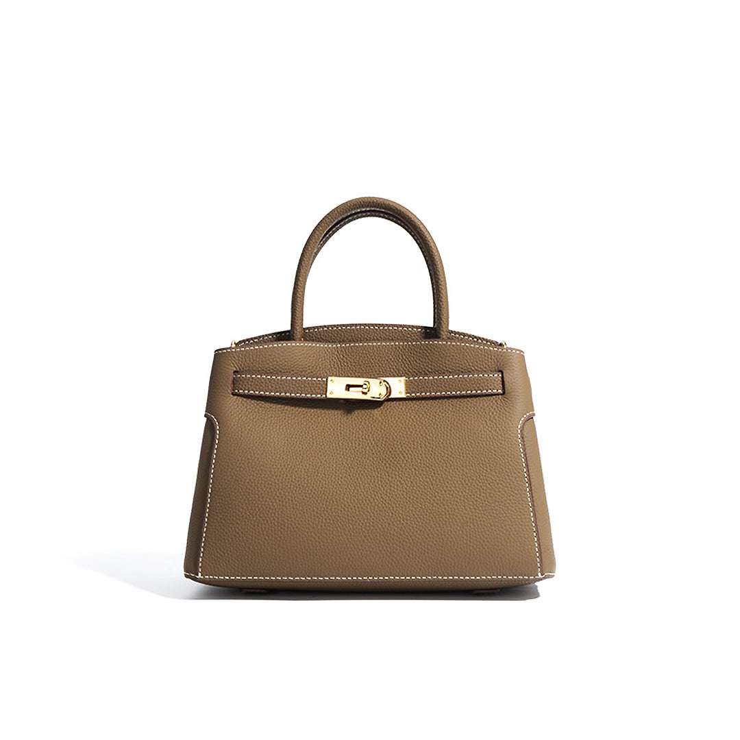Elegante Handtas met Goudkleurig Slot – Tijdloos & Chic Design