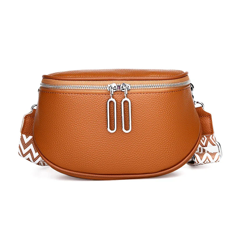 Elegante Crossbody Heuptas – Luxe Schoudertas met Unieke Band