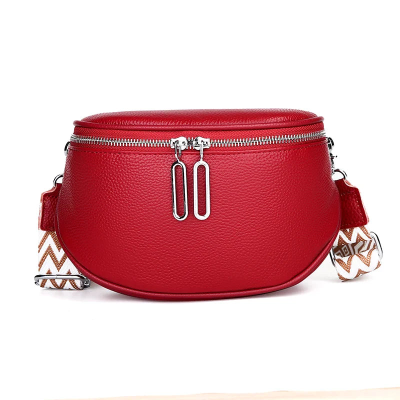 Elegante Crossbody Heuptas – Luxe Schoudertas met Unieke Band