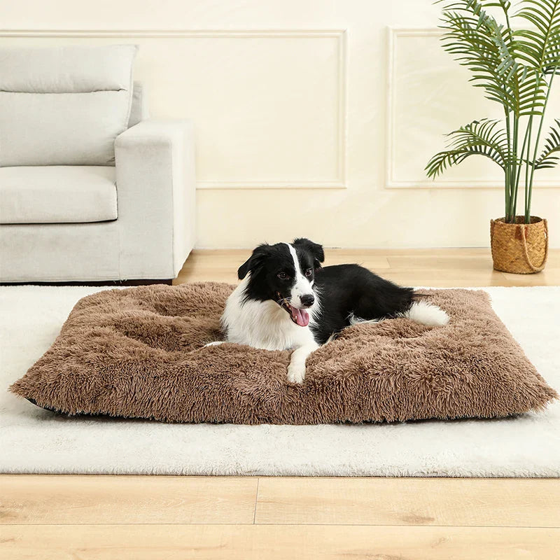 Fluffy Hondenmat & Kattenmat – Rechthoekig Comfort Kussenbed