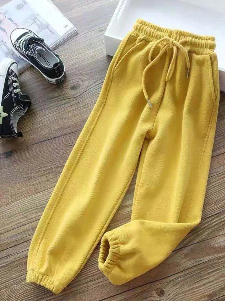 Warme Fleece Joggingbroek – Comfortabele Dames Trainingsbroek met Voering
