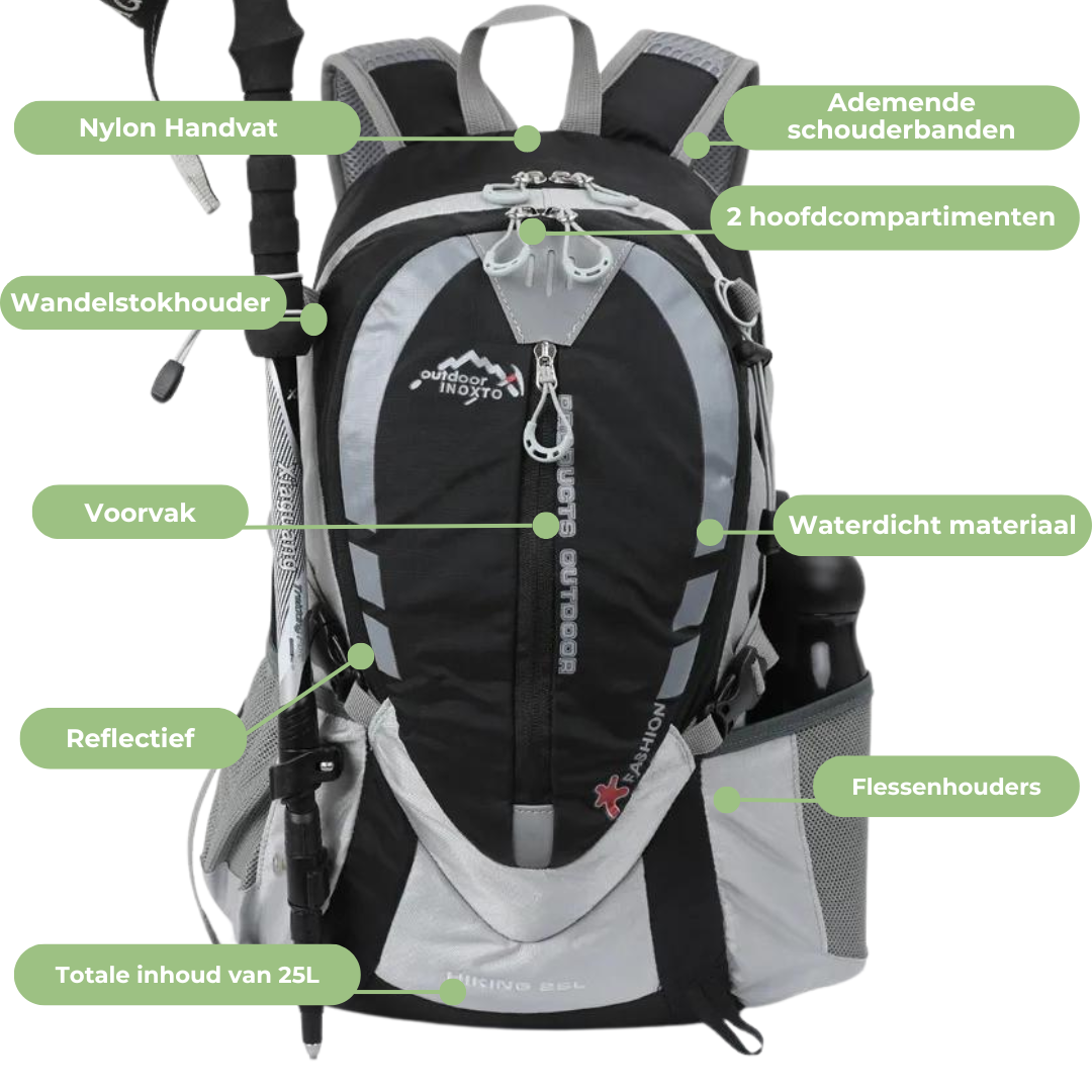 Premium Outdoor Rugzak – 25L