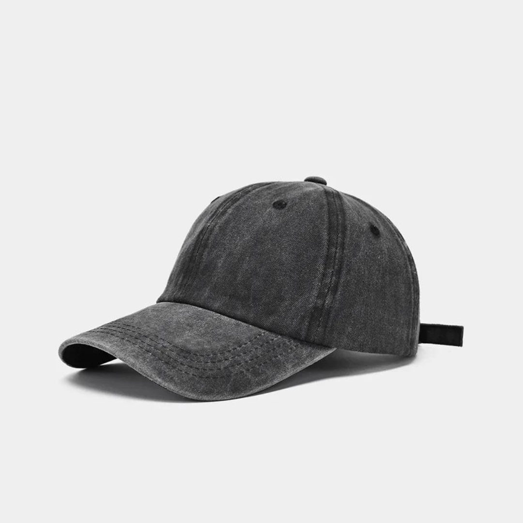 Heren Cap – Verstelbare Effen Baseballpet in Klassiek Design