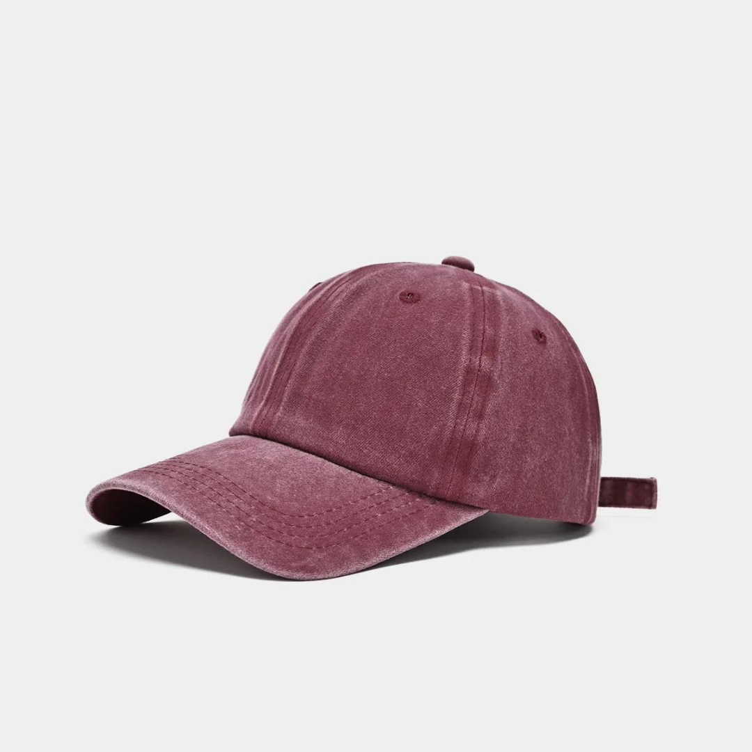 Heren Cap – Verstelbare Effen Baseballpet in Klassiek Design